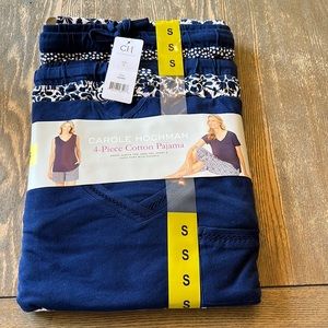 4-piece cotton pijama set